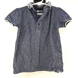 💙 CRAFTED Heather Navy Polo Shirt